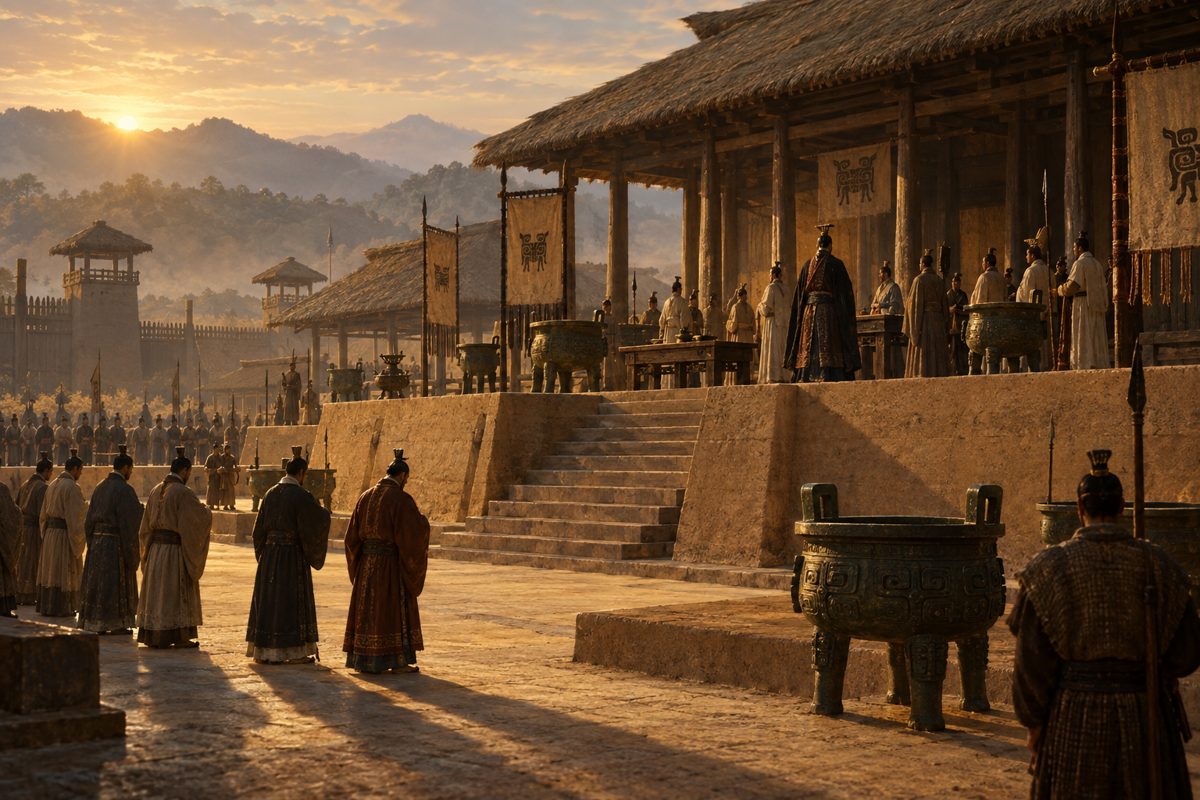 ภาพจินตนาการประกอบเรื่อง อาณัติสวรรค์ ทำไมราชวงศ์จีนล่มซ้ำ ๆ