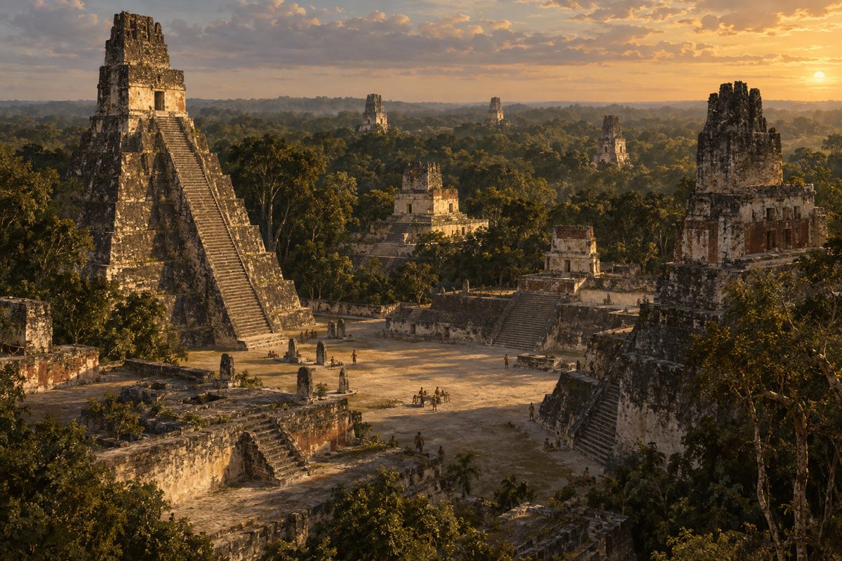 ภาพจินตนาการประกอบเรื่อง ทำไมเมืองมายาถูกทิ้งร้าง